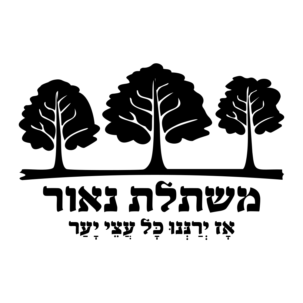 לוגו משתלת נאור שחור